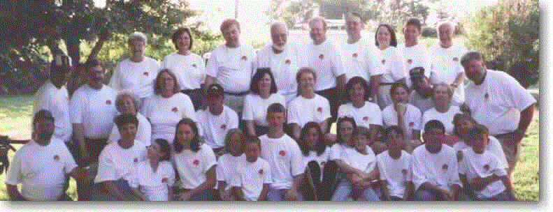 1998 Family reunion at Alma, Nebraska